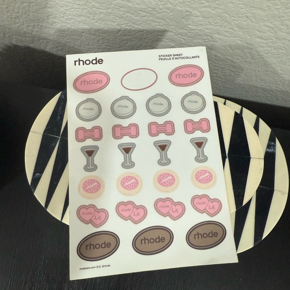 Rhode sugar cookie Sticker Sheet